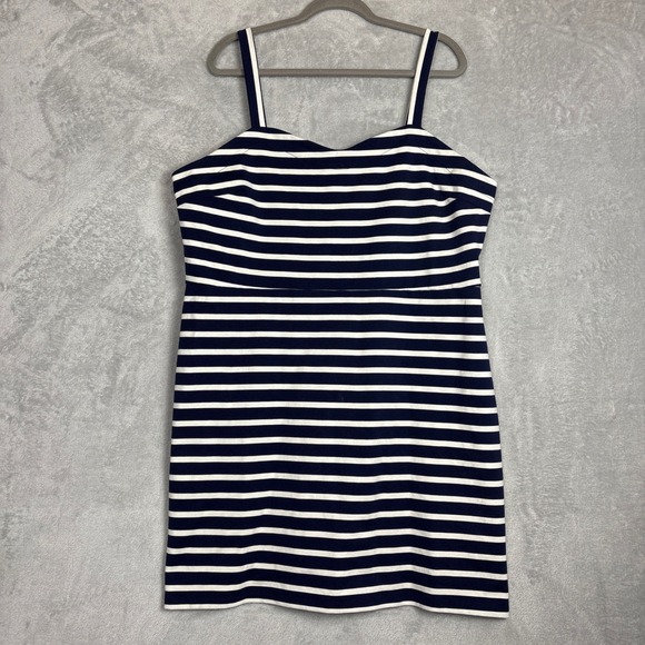 Old Navy Dresses & Skirts - ✨ 2/$35 Old Navy Nautical Stripe Tank Dress XXL Knee Length Casual Summer Travel